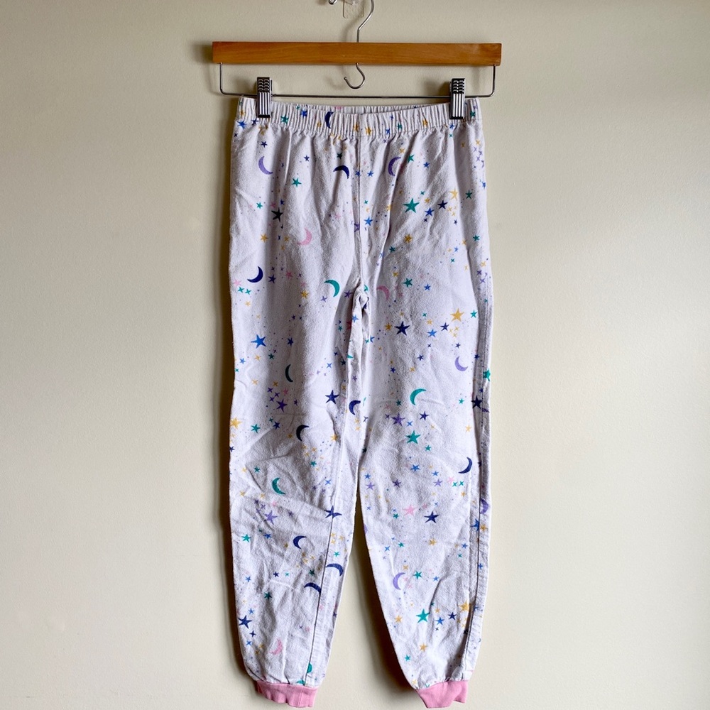 Vintage 90s Y2K Stars Moons Cotton Pajama Pants